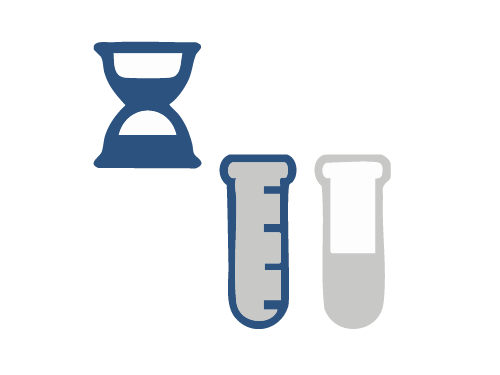  Shorter treatment time icon